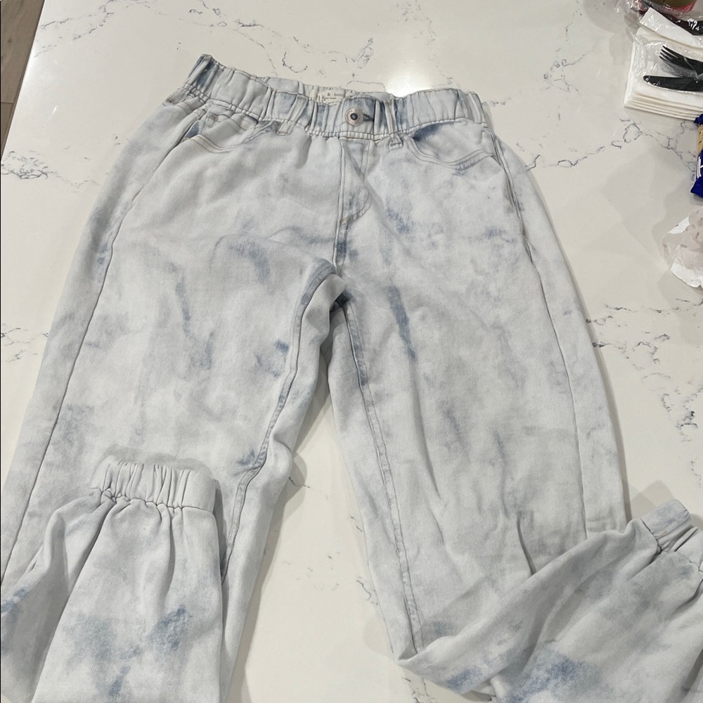 rag & bone Washed Gray Jeans